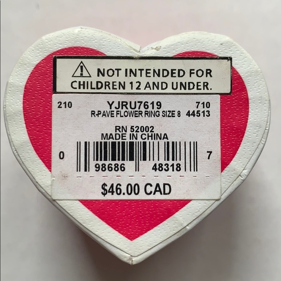 Juicy Couture ring size 8 - Picture 3 of 3